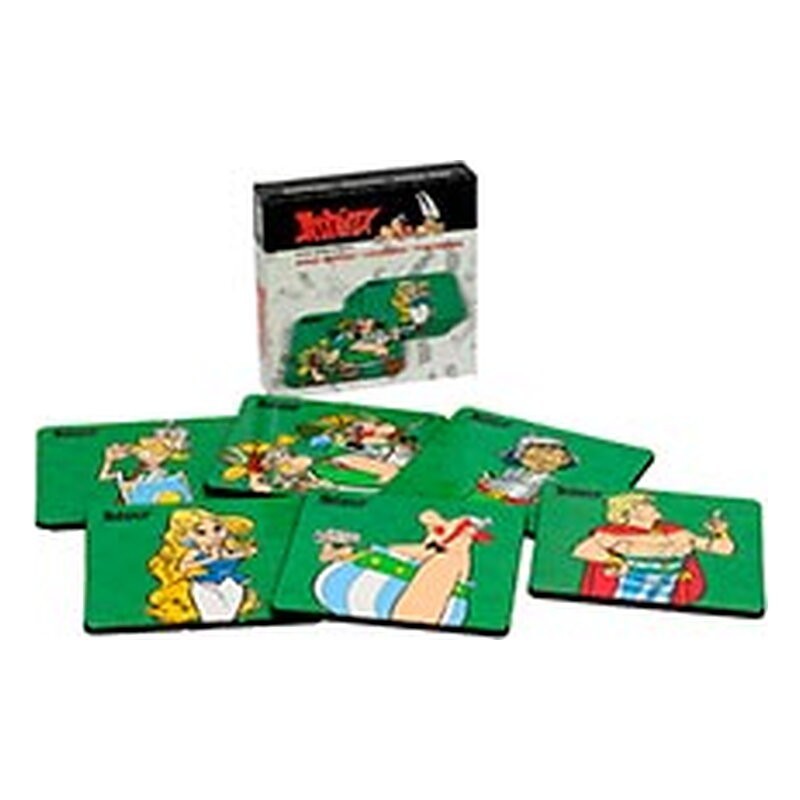 Set de 6 posavasos cuadrados Astérix - SD Toys