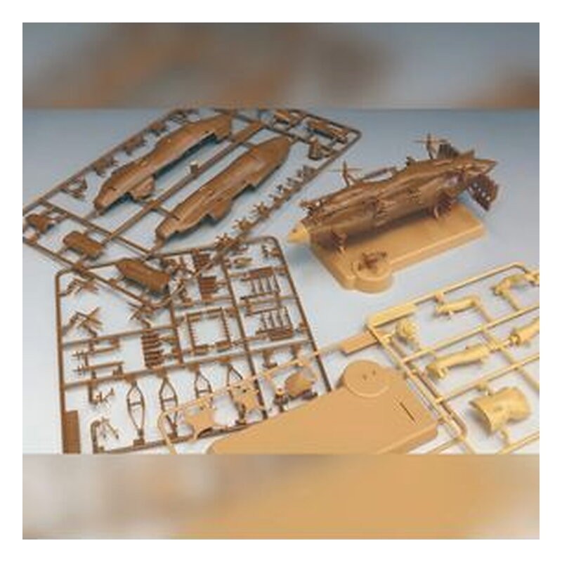 Set de construcción Goliath Flying Battleship Airship - El castillo en el cielo (1/20)