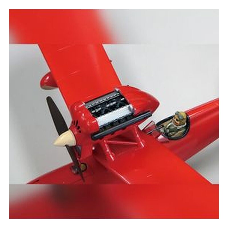 Set de construcción Savoia S.21F versión 2 seaplane con figura de Gina - Porco Rosso