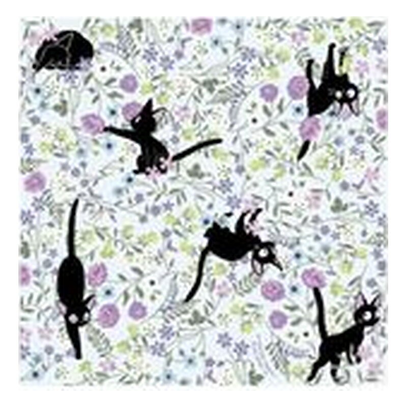 Papel origami Nicky, la aprendiz de bruja: Jiji y las flores - Semic
