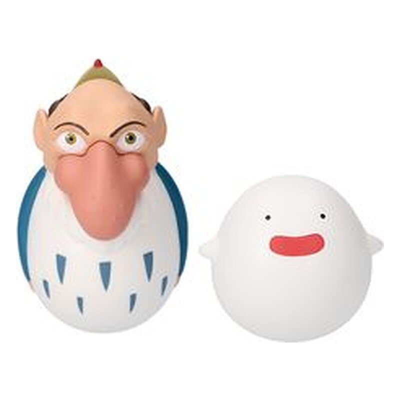 Figura Roly-Poly Heron & Warawara Set 2 - The Boy and the Heron