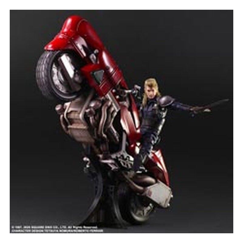 Figura Play Arts Kai Roche & Motorcycle Set - Final Fantasy VII Remake (27,60 + 44,60 cm)