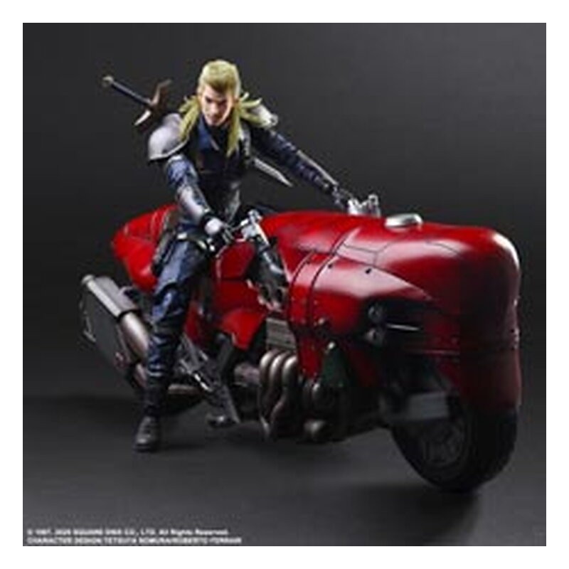 Figura Play Arts Kai Roche & Motorcycle Set - Final Fantasy VII Remake (27,60 + 44,60 cm)