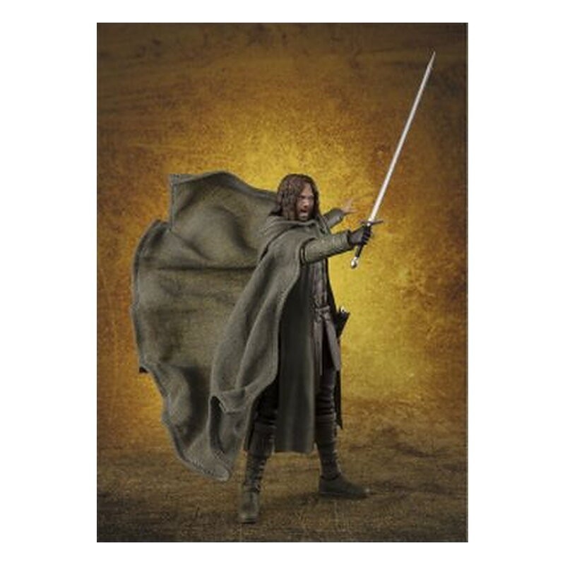 Figura S.H. Figuarts Aragorn - El Señor de los Anillos: La Comunidad del Anillo (15,5 cm)