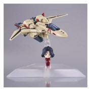 Figura Tiny Session YF-19 Isamu Alva Dyson Use with Myung Fan Lone - Macross Plus (11 cm)