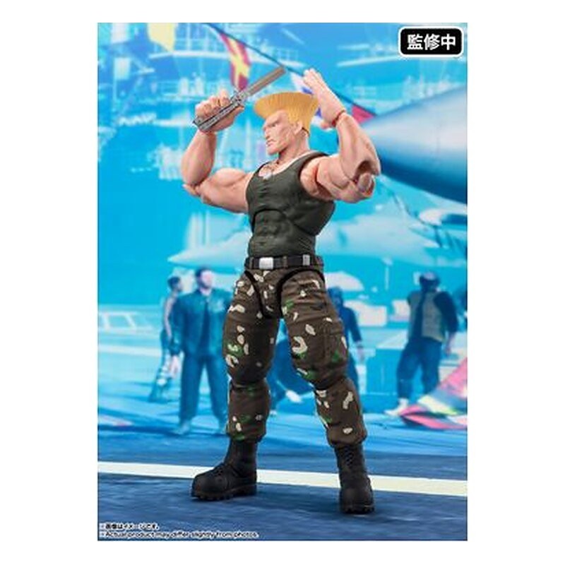 Figura S.H. Figuarts Guile Outfit 2 Version - Street Fighter 6 (16 cm)