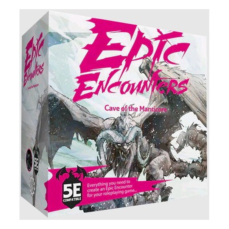 Cave of the Manticore - Epic Encounters (Inglés)
