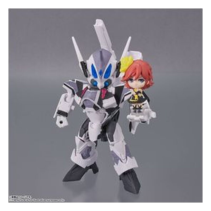 Figura Tamashii Nations VF-31F Siegfried con Kaname Buccaneer - Macross (10 cm)