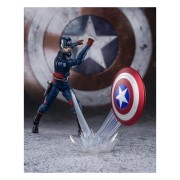 Figura S.H. Figuarts Captain America John Walker Re-Run - Marvel (15 cm)