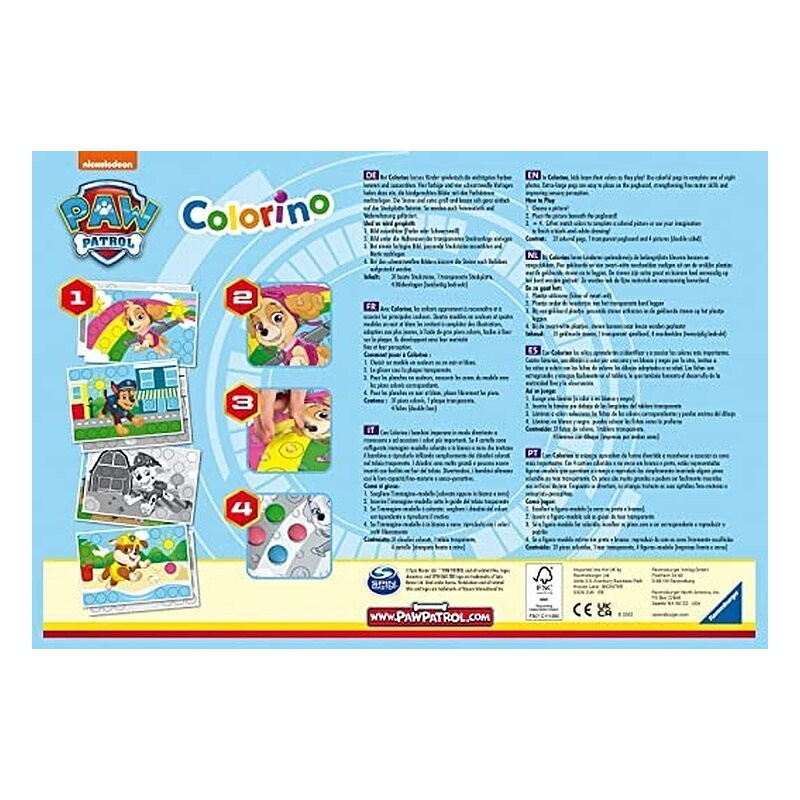 Colorino Paw Patrol