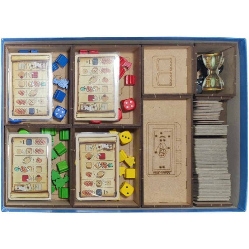 Inserto compatible con MARCO POLO II (Base + Expansión: The Caravans)