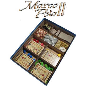 Inserto compatible con MARCO POLO II (Base + Expansión: The Caravans)