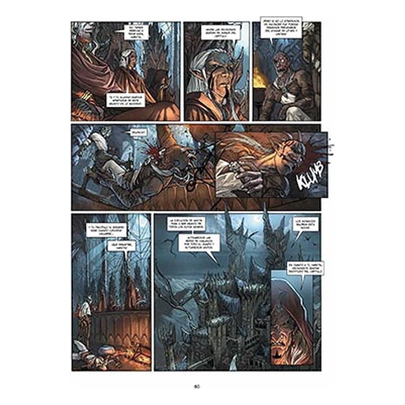 Elfos 10: El ermitaño del Urann / Escamas negras