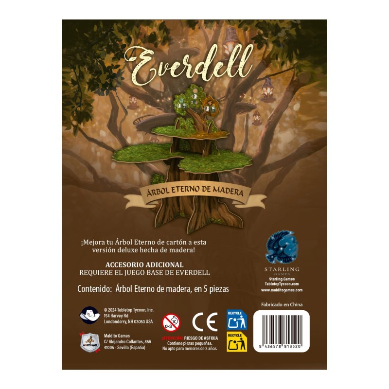 Everdell - Árbol Eterno de Madera
