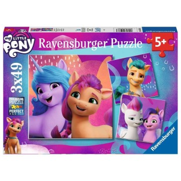 Puzzle 3x49 pz: My Little Pony