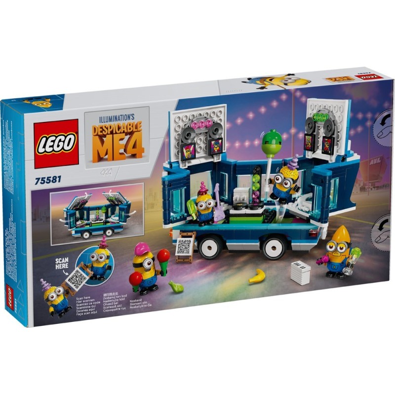 LEGO-75581 Bus de Fiesta Musical de los Minions