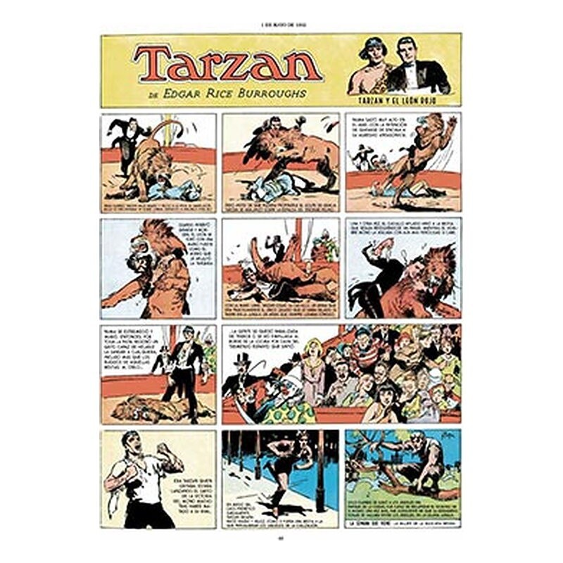 Tarzán: 1931-1937: Las páginas dominicales