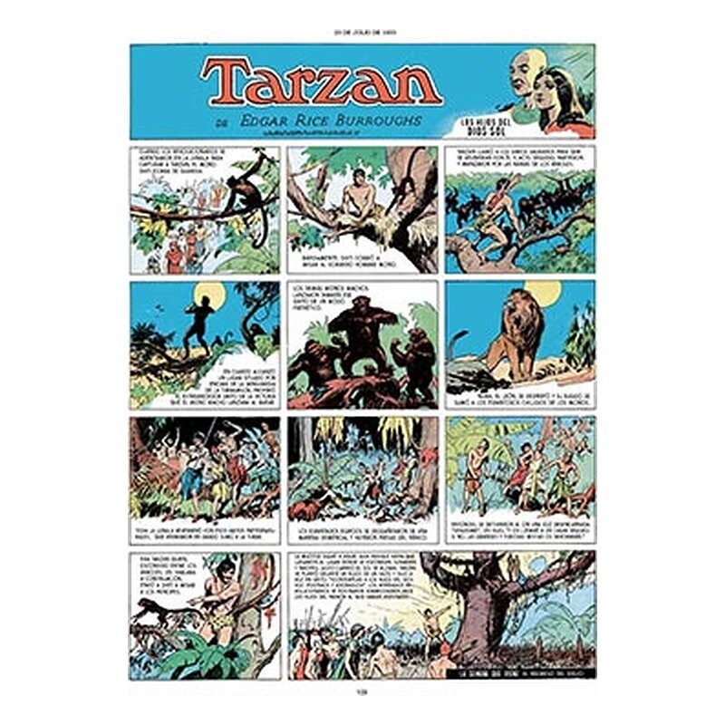 Tarzán: 1931-1937: Las páginas dominicales