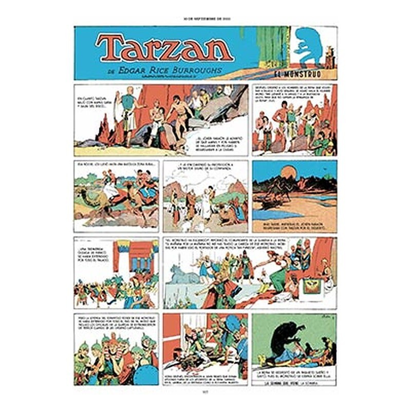 Tarzán: 1931-1937: Las páginas dominicales