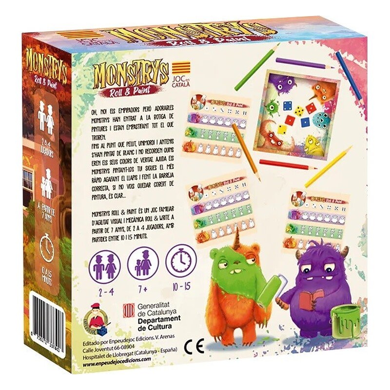 Monstrys Roll & Paint (CAT)