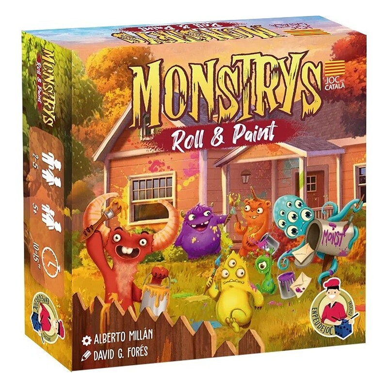 Monstrys Roll & Paint (CAT)