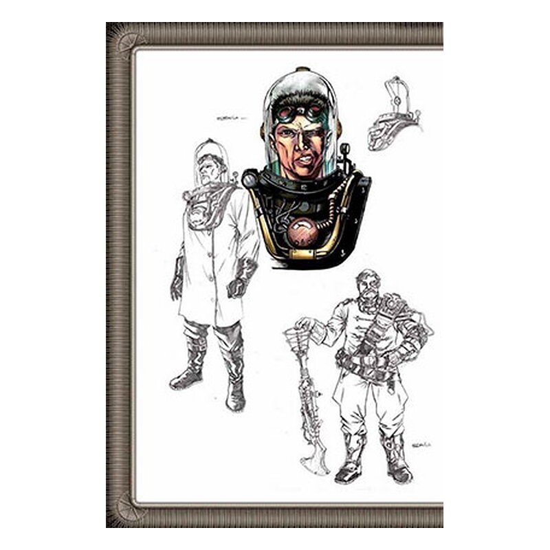Steampunk Battlestar Galactica 1880