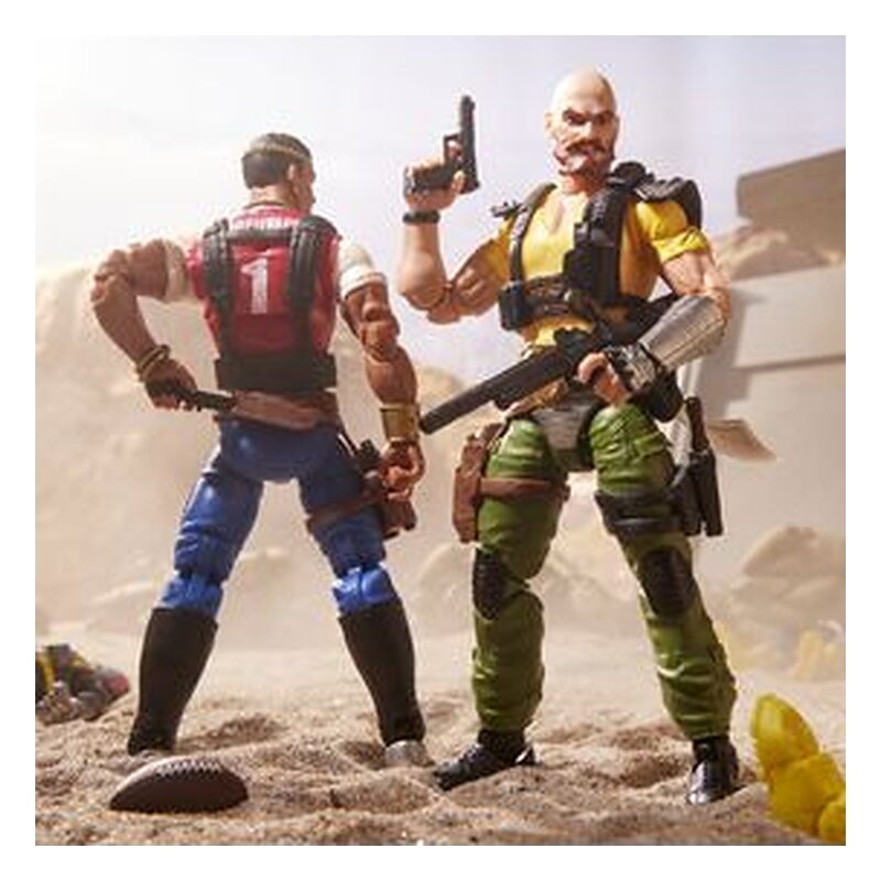 Figura pack 2 Hasbro David Red Dog Taputapu y Varujan Taurus Ayvazyan - G.I. Joe: The Movie (15 cm)