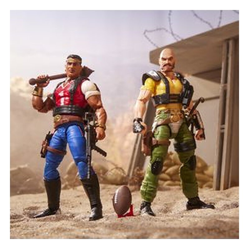 Figura pack 2 Hasbro David Red Dog Taputapu y Varujan Taurus Ayvazyan - G.I. Joe: The Movie (15 cm)
