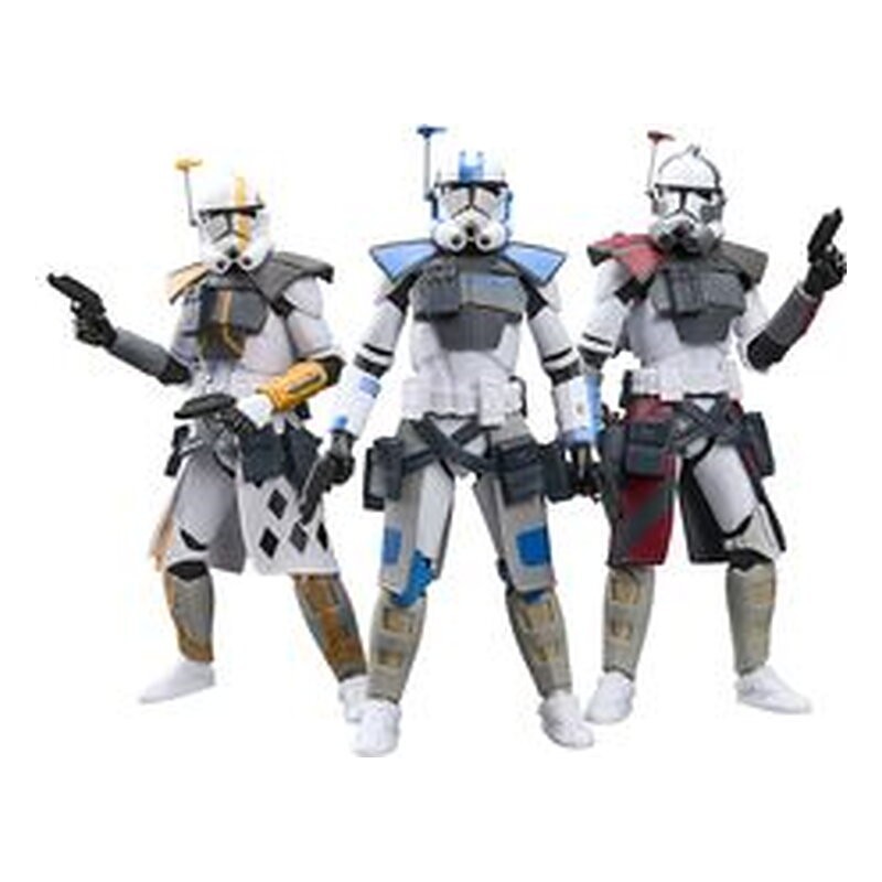 Pack 3 figuras The Black Series Havoc, Colt y Blitz - Star Wars: The Clone Wars (15 cm)