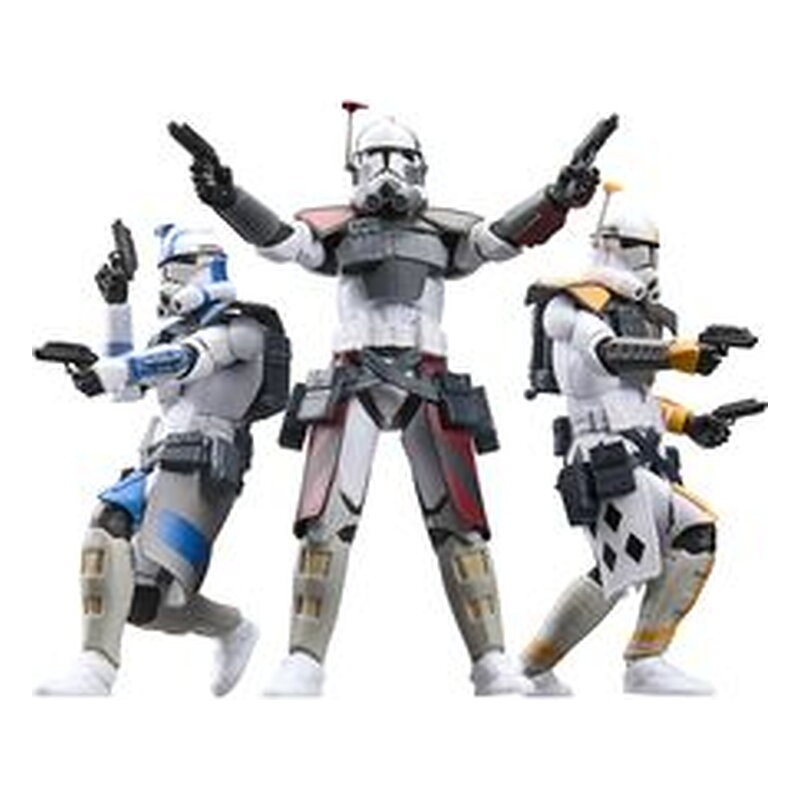 Pack 3 figuras The Black Series Havoc, Colt y Blitz - Star Wars: The Clone Wars (15 cm)