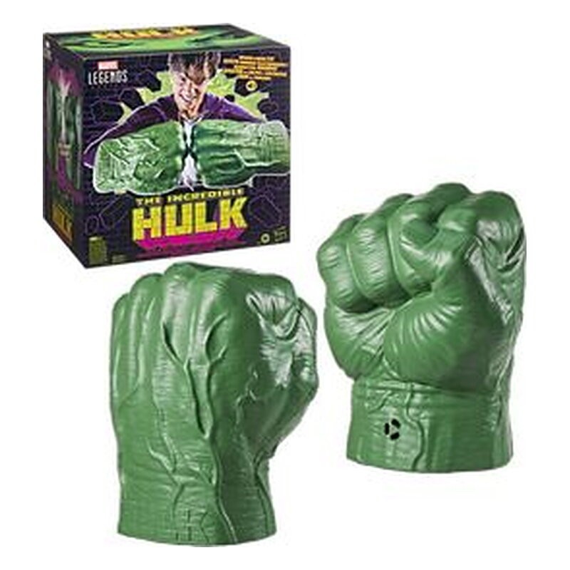 Réplica Marvel Legends Series puños electrónicos de Hulk - The Incredible Hulk (30,5 cm)