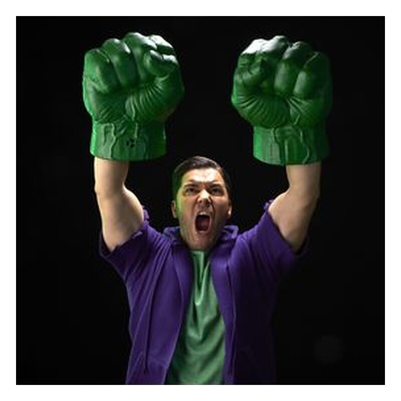 Réplica Marvel Legends Series puños electrónicos de Hulk - The Incredible Hulk (30,5 cm)