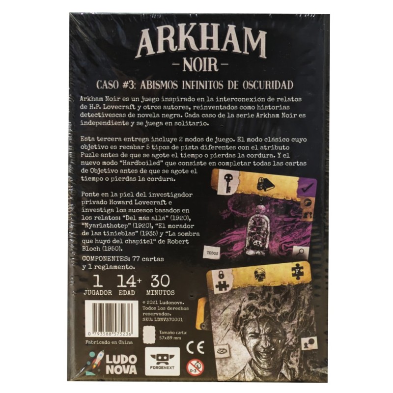 Arkham Noir 3: Abismos infinitos de oscuridad