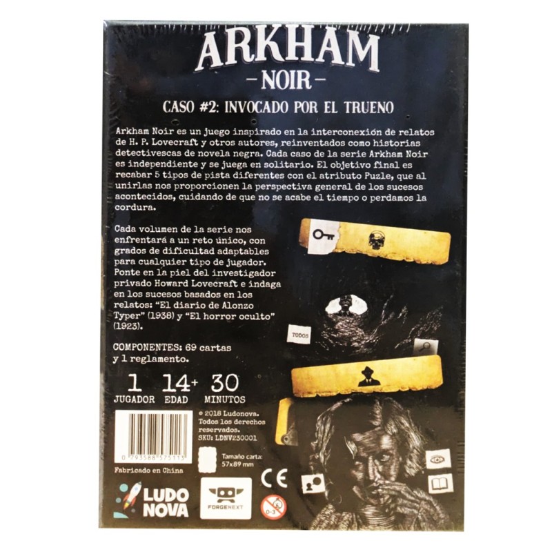 Arkham Noir 2: Invocado por el trueno
