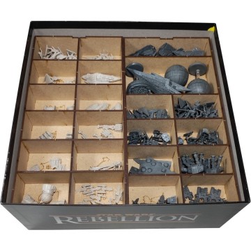 Inserto compatible con STAR WARS REBELLION (Base + Exp: El Auge del Imperio)
