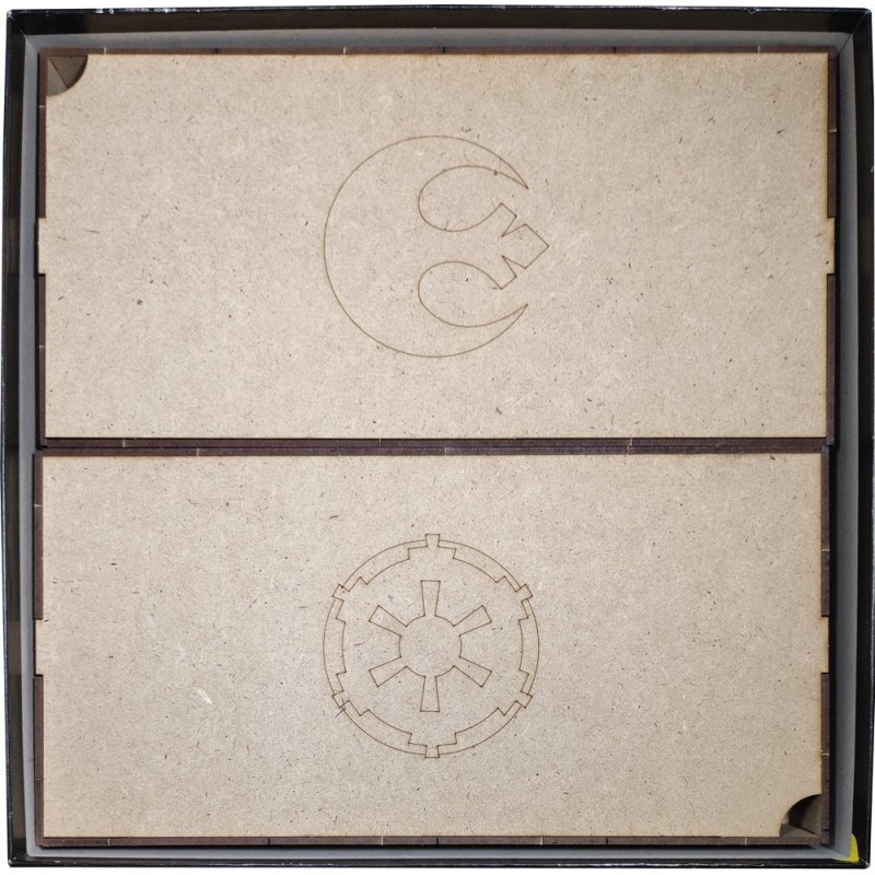 Inserto compatible con STAR WARS REBELLION (Base + Exp: El Auge del Imperio)