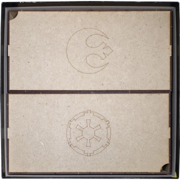 Inserto compatible con STAR WARS REBELLION (Base + Exp: El Auge del Imperio)