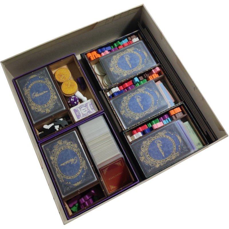Inserto compatible con OBSESSION (Base + Exp. Upstairs, Downstairs + Exp. Losetas Adicionales + Exp. Wessex)
