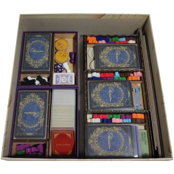 Inserto compatible con OBSESSION (Base + Exp. Upstairs, Downstairs + Exp. Losetas Adicionales + Exp. Wessex)