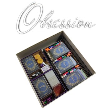 Inserto compatible con OBSESSION (Base + Exp. Upstairs, Downstairs + Exp. Losetas Adicionales + Exp. Wessex)