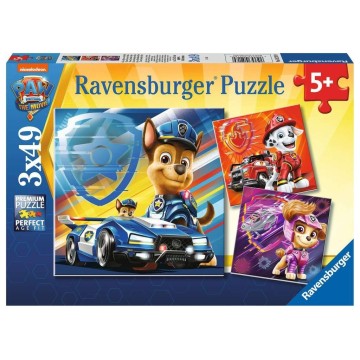 Puzzle 3x49 pz: Paw Patrol Movie
