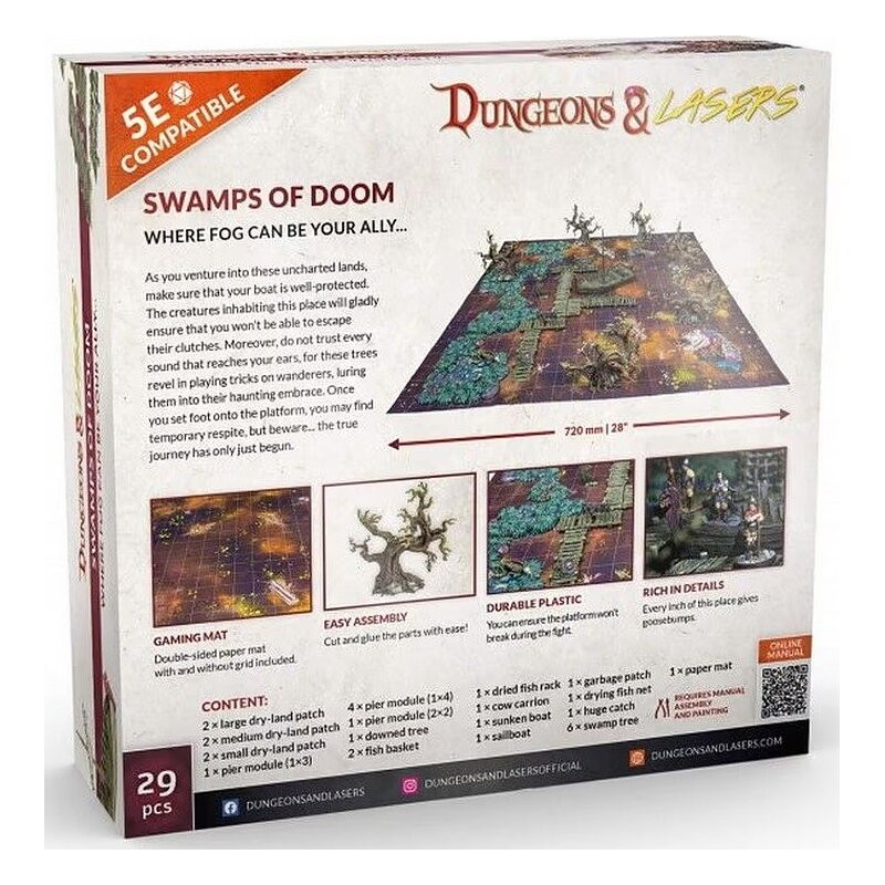 Swamps of Doom - Dungeons & Lasers