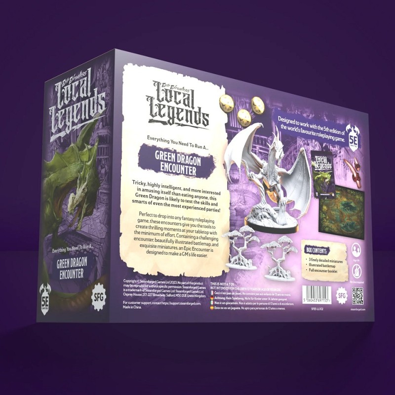 Green Dragon - Local Legends - Epic Encounters (Inglés)