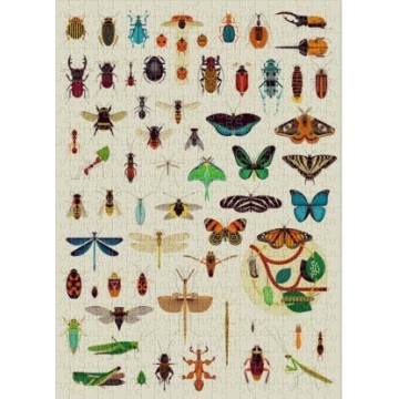 Insects Jigsaw Puzzle (500 pieces)
