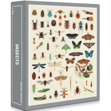 Insects Jigsaw Puzzle (500 pieces)