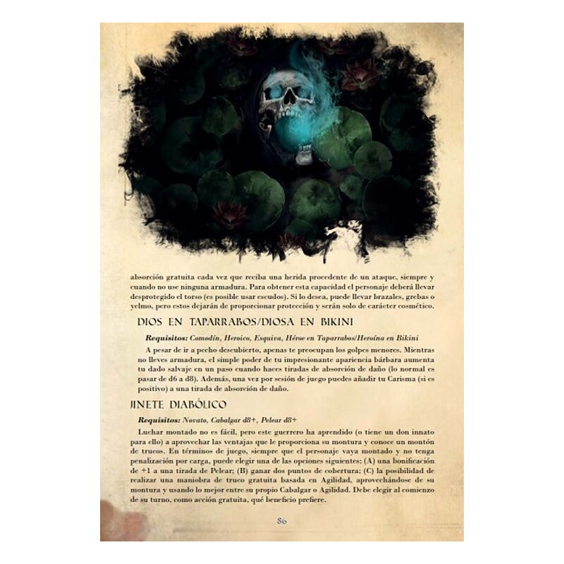 Guía Del Jugador - Savage Worlds Bestias Y Bárbaros