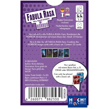 Fabula Rasa: Horror (Inglés)