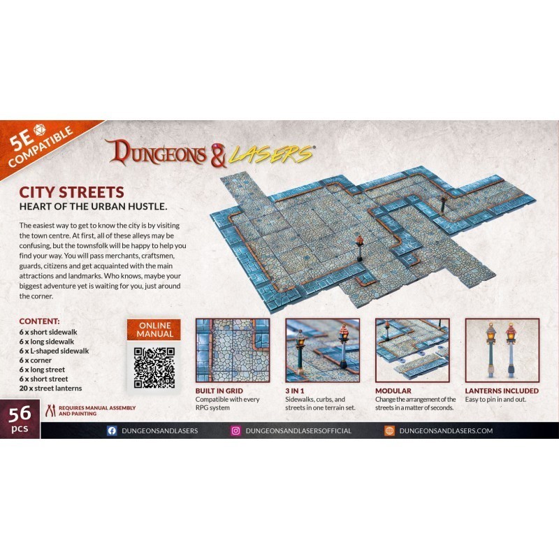 City Streets - Dungeons & Lasers
