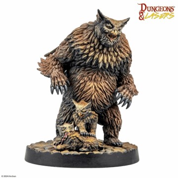 Owlbear Family - Dungeons & Lasers (Inglés)