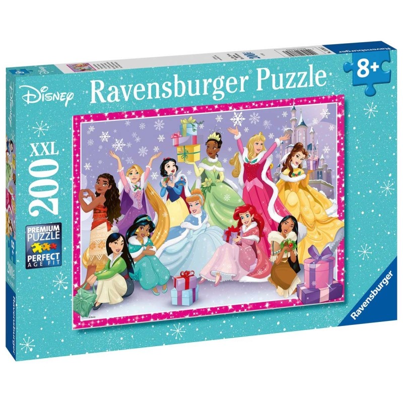 Puzzle 200 pz. XXL: Disney Princess Christmas